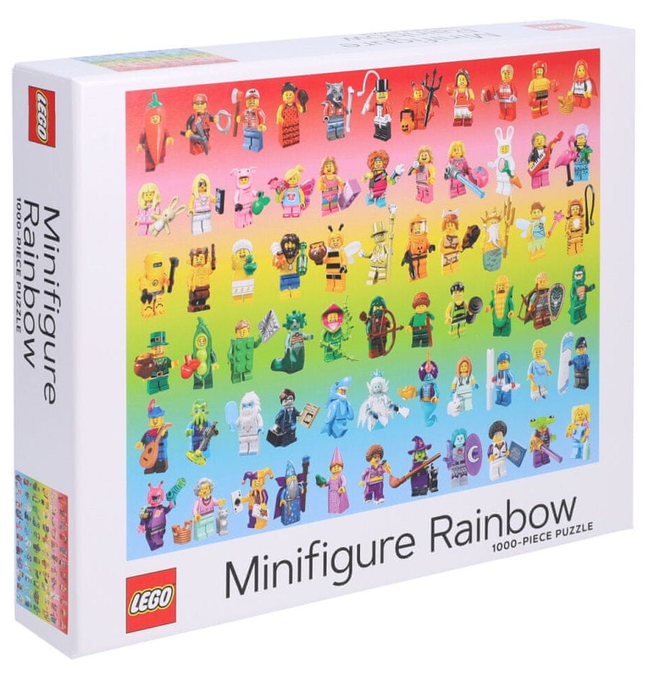 Chronicle Books LEGO Dúhové minifigúrky 1000 dielikov